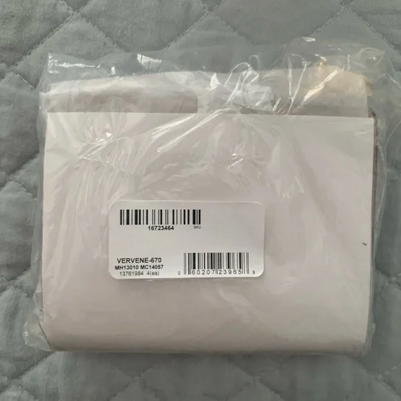 Aldo Pink Pebbled Wallet Compact Card Holder - Picture 4 of 6